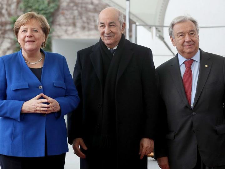 Ειπώθηκε ότι στον Λιβυκό την απασχολεί η ροή προσφύγων προς την Ευρώπη, και η ειρήνη για τον Λιβυκό λαό. Ότι γι’ αυτό είχε το κίνητρο να επισπεύσει σύνοδο για εκεχειρία.