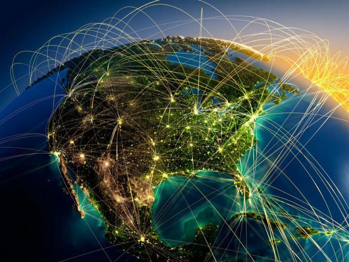 Η αναλογία διεθνές εμπόριο προς ΑΕΠ – από τις κυριότερες ενδείξεις της παγκοσμιοποίησης – ακολουθεί πτωτική τάση από το 2012 και τα κινήματα κατά της παγκοσμιοποίησης κερδίζουν δημοτικότητα.