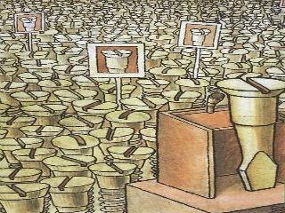 Τα δύσκολα είναι τώρα. Είναι ηλίου φαεινότερον ότι ο πρωθυπουργός, για ευνόητους λόγους, θέλει να διατηρήσει σχεδόν αλώβητο το «κωλεττικό» κράτος. Όπως τονίζει δε ο διαπρεπής καθηγητής Παν. Ιωακειμίδης, ειδικός σε ευρωπαϊκά θέματα, αυτή την κρίσιμη περίοδο, με μία υποτίθεται μεταρρυθμιστική αριστερά, το φαινόμενο της πατρωνίας έχει προσλάβει ανεξέλεγκτες διαστάσεις και παραπέμπει στις πλέον αρρωστημένες καταστάσεις του 19ου αιώνα, όταν θεμελιώθηκε το διαβόητο πελατειακό κράτος. 